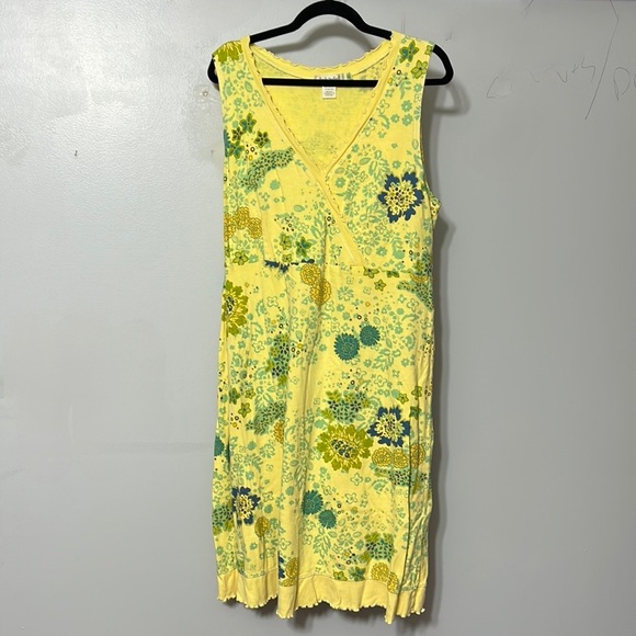 fresh produce Dresses Fresh Produce Dress Yellow Green Surplice